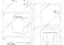 draw instruction manual, technical illustration, vector design, product line art