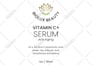 design product label or bottle label design