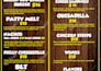 design modern and professional restaurant menu design and logo