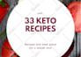 give 300 keto recipes