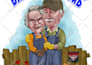 draw digital caricature portraits from photos