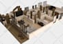 model, render architectural realistic 3d interior and exterior visualization