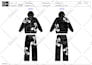 create a clothing tech pack and flat sketch for manufacturing