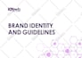 make a modern brand identity and brand guidelines