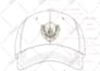 design hat, cap tech pack with 3d mockup and flat sketch
