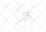 draw a detailed vector line art of any diagram, product
