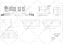 draft architectural 2d floor plans in auto cad