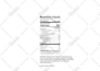 design authentic fda approved nutrition fact label and supplement label packing