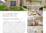design printable and digital real estate flyer, brochure, postcard