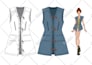 create  flats fashion technical drawings and tech packs