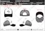 design custom hats and caps with tech pack and mockups