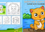 create original illustrated bold and easy book cover and a content for KDP