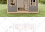 design tiny cabin, small house, cottage, cabana home 2d plan