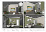 do room interior design, mood board and furniture sourcing