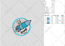 convert live image into embroidery digitizing dst, pes, emb, file