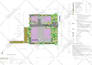 color 2d landscape design in plans, sections and elevations