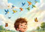 design children story book illustration, watercolor children book illustration