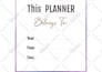 design luxury planner journal calendar notebook logbook