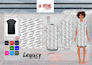 do fashion design and techpack lingerie, activewear ,seamless pattern