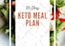 give you a 28 day keto meal plan e book