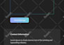 make professional dark mode web design for cryptocurrency