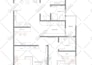 create a 3d floor plan with texture and furniture
