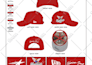create hat tech packs and mockups for your headwear needs