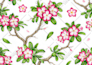 design seamless patterns for textile, fabric print, floral patterns