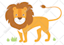 create cartoon vector animal in a simple style