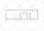 do 2d cad drawing, floor plan with measurement