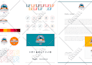 design logo brand identity, social media kit branding
