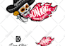 create unique a handdrawn logo in vector format