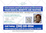 design premium postcard, mailer or thank you card