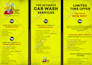 design professional automotive flyer, car wash, auto repair flyer