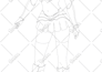 draw awesome anime into lineart sfw or nsfw