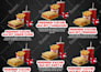 design digital menu, digital menu board or animated tv screen menu