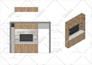do sketchup layout drawings for interior spaces