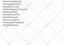 create a minimum of least 10 wedding hashtags for you