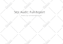 do website audit and fix the on page SEO issues