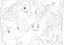 draw coloring book pages for children and adults