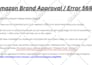 resolve amazon brand name update issues, amazon error 5665 5641