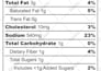 customize an fda compliant nutrition facts label