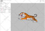 do embroidery digitizing hat cap logo in convert  to emb dst
