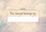 design professional journal, planner and  notebook