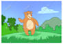 create a cute, modern, colourful illustrations and cartoons