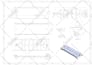 2d mechanical drawing, technical drawing in solidworks and autocad