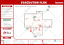 design emergency evacuation plan, exit plan, safety plan