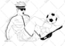 draw anything using vector line art illustration outline