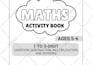 create kids math workbook activity book with amazon KDP book cover