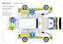 make a papercraft electric delivery car van with your logo
